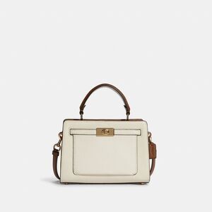 Coach Mini Lane Top Handle In Colorblock